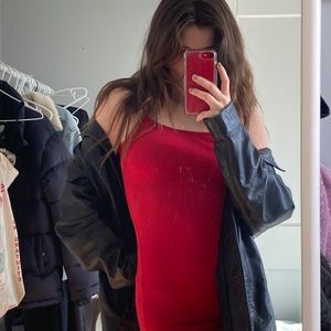 gorgeous le chateau bodycon red dress